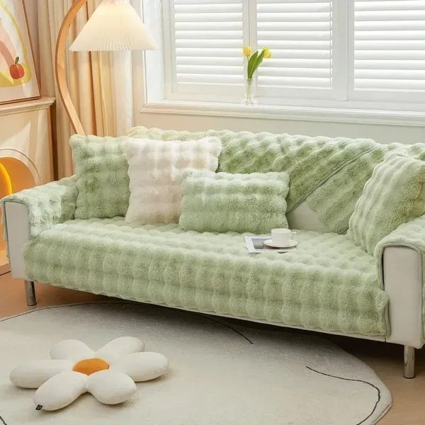 Накидка для мягкой мебели меховая Love You 1 шт loveyouhome_8407 фото