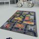 Ковер детский безворсовый Chilai Home Small town grey Дорога Ch-394121 фото 1