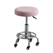 Круглый чехол на стул Diana Textile Round Chair Ø 28-40 см, Светло розовый