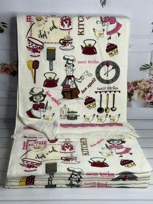 ANT полотенце Mame Kitchen 40x60 12шт/уп Турция Sul-5738 фото