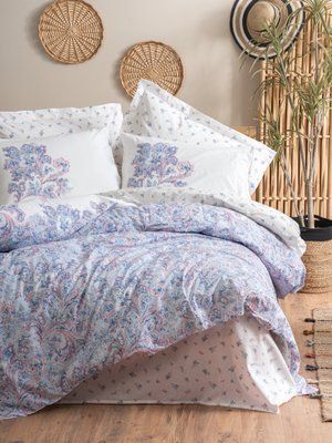 Комплект постельного белья Cotton Box Bohem Mapiya Mavi 200x220 Cbox_010077826 фото