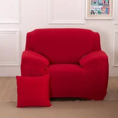 Чохол для крісла еластичний Homytex Червоний 6-12198 фото