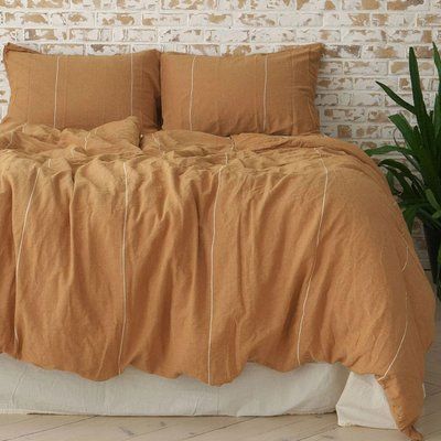 Комплект постельного белья 200х220 LA MODNO MASSIMO PALE BROWN hr-ln200212 фото