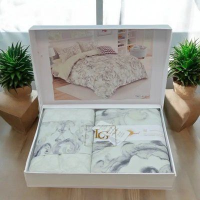 Постельное белье (200x220) Home Textile E-POM 858302 HTex858302 фото