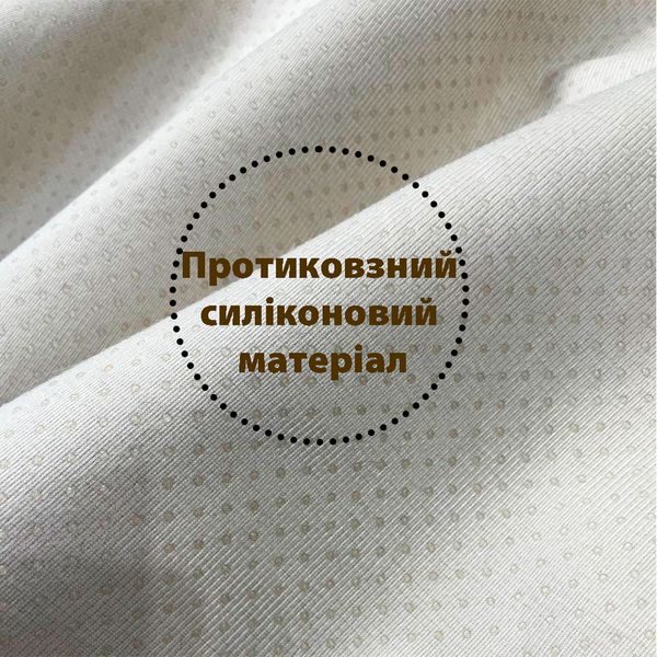 М'яка накидка для дивану хутряна Diana Textile al-Light-Grey-210 фото