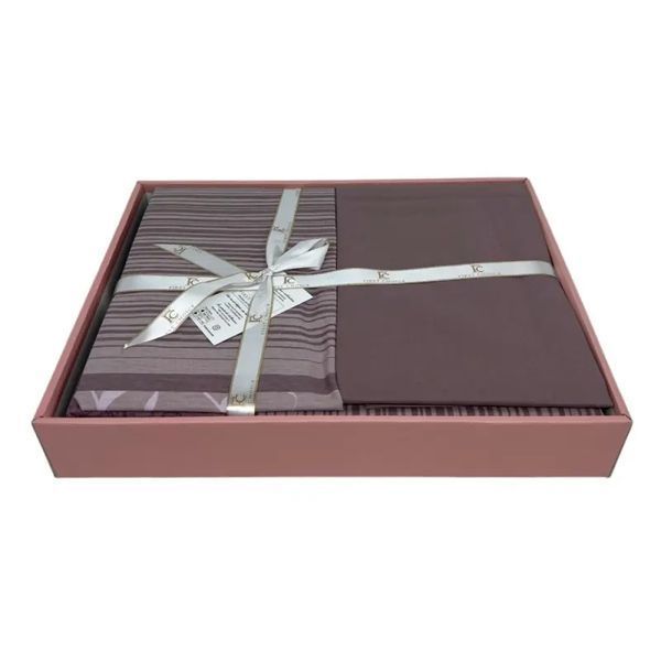 Постільна білизна ранфорс FIRST CHOICE PEITRA LILAC (160x220) 611664 Fir_611664 фото