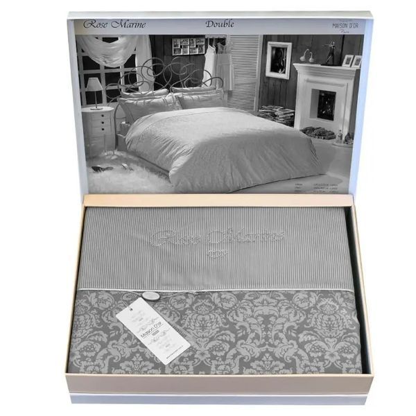 Постільна білизна Maison Dor ROSE MARINE GREY (200x220) 378283 Mai_378283 фото