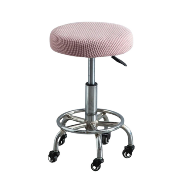 Круглий чохол на стілець Diana Textile Round Chair Ø 28-40 см al4512-light-pink фото