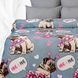 Плед фліс Солодкі мопси 150x200 см Love You loveyouhome_8194 фото 4