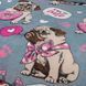 Плед фліс Солодкі мопси 150x200 см Love You loveyouhome_8194 фото 2