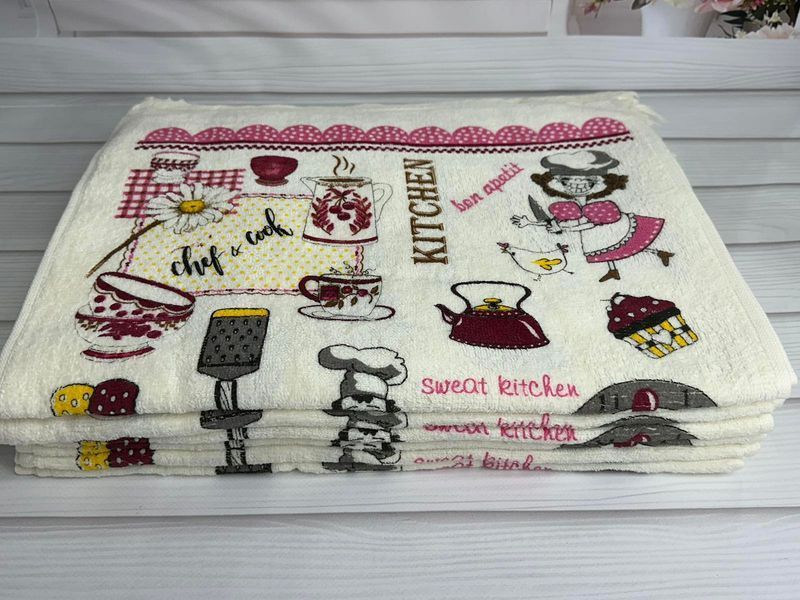 ANT полотенце Mame Kitchen 40x60 12шт/уп Турция Sul-5738 фото