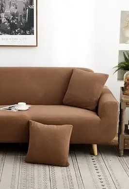 Наволочка декоративна HomyTex трикотаж-жатка Пісочна HT-256016 фото