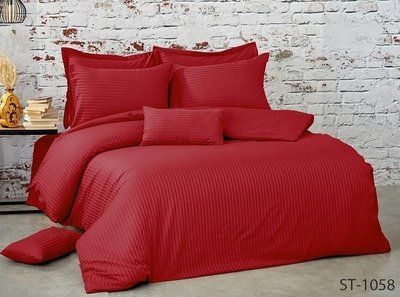 КПБ страйп-сатин LUXURY ST-1058 TAG stripe-075 фото