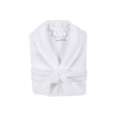 Халат махровый unisex Lotus Home - Basic Soft белый 2XL svt-2000022339438 фото