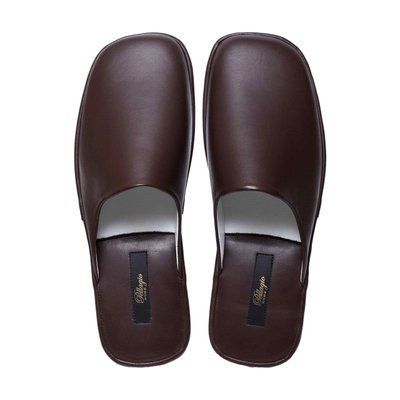 Тапочки мужские Pellagio 120 Кожаные Nappa Pel-120-Кор_напа-44р фото