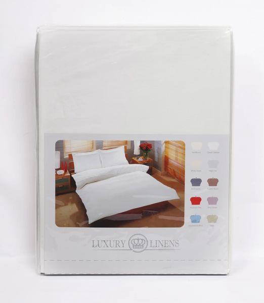 Простыня LUXURY LINENS Tencel MILK 240*260 Двуспальные luli29900 фото