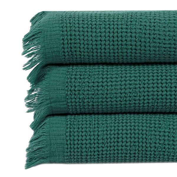 Набор полотенец Lotus Home - Rius green зеленый 30x50 (3 од) svt-2000022336833 фото