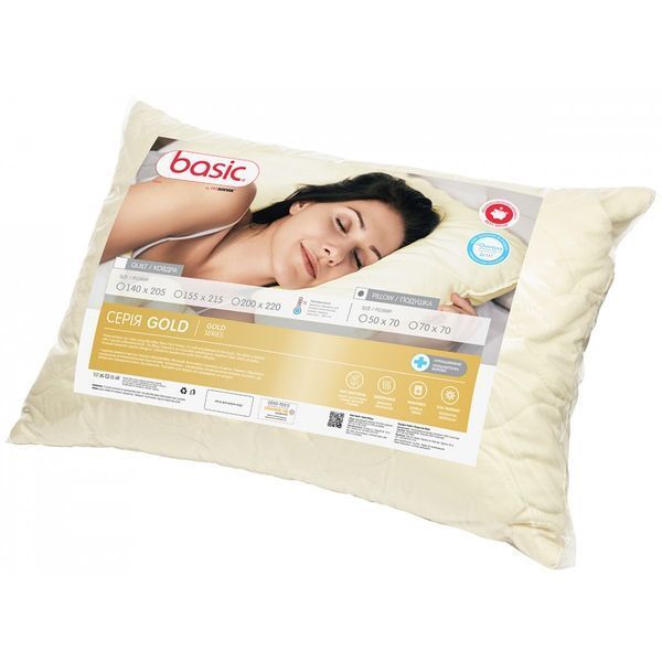 Подушка Sonex Basic Gold, 50x70 см SO102373 фото