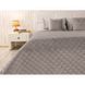 Двустороннее декоративное покрывало Velour Ромб, 220x240 см, Евро, Grey Темно-серый 330.55_Grey_ромб фото 3