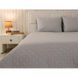 Двостороннє декоративне покривало Velour Ромб, 220x240 см, Євро, Grey Темно-сірий 330.55_Grey_ромб фото 1