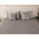 Двостороннє декоративне покривало Velour Ромб, 220x240 см, Євро, Grey Темно-сірий 330.55_Grey_ромб фото 7