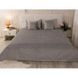 Двостороннє декоративне покривало Velour Ромб, 220x240 см, Євро, Grey Темно-сірий 330.55_Grey_ромб фото 8