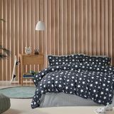 Постельное белье сатин Lotus Home - One Stars синий евро Двуспальные luli2307581-svt фото