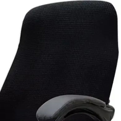 Чехол на компьютерное офисное кресло с подлокотниками Diana Textile Elastic Stretch 66283-Black-S фото