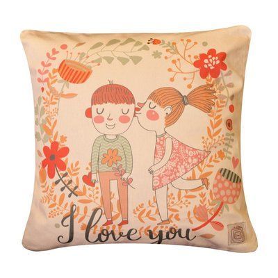 Декоративная наволочка I Love you, 45х45см ПРОВАНС 011623 provence_011623 фото
