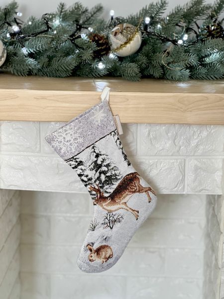 Чобіток для подарунків гобеленовий WINTER Limaso, 30x45, Новорічний, Без люрексу, з мікрофібою, 80% поліестер, 15% бавовна, 5% акрил, Гобелен lim_WINTER-CH фото