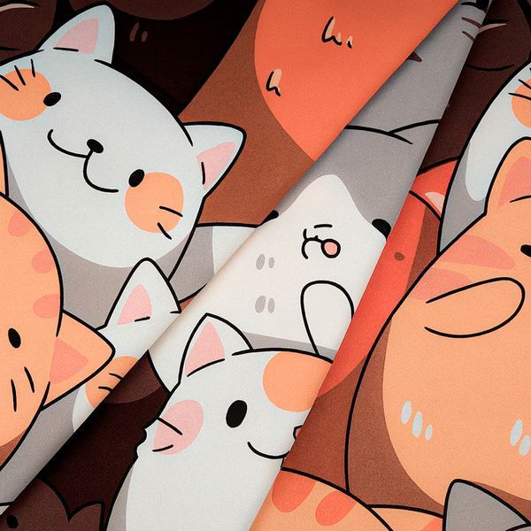 Постельное белье Love You Бязь Gold Мечтательные котики Евро loveyouhome_7379 фото