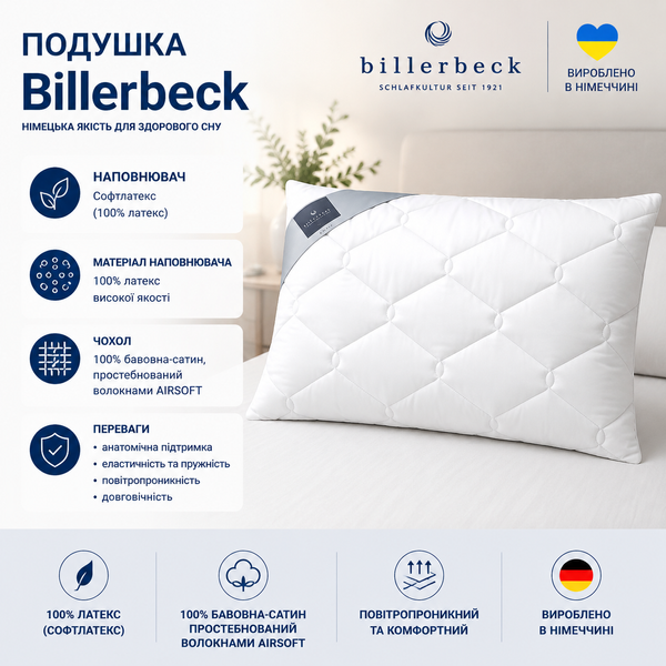 Ортопедична подушка NOVOFLEX NK Billerbeck Німеччина 51903281 фото