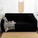 Захисний чохол на двомісний диван Велюровий Diana Textile Plush Velvet 145-185 см al2045-2-seat-black фото