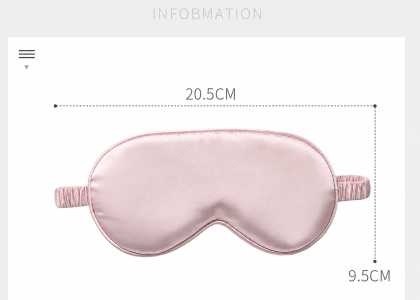 Набір для сну: маска з мішечком + беруші al3342pink фото