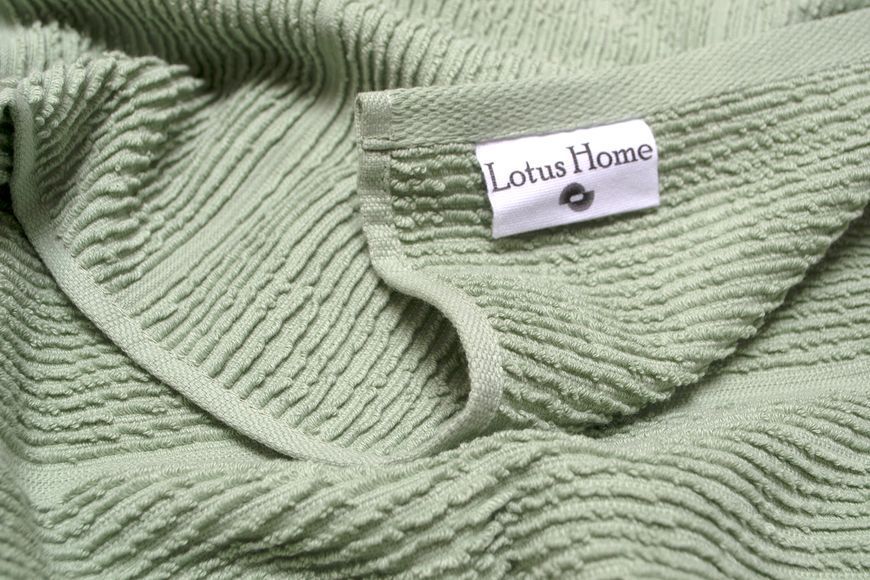 Рушник Lotus Home - Sophie sage green зелений 50x90 svt-2000022330862 фото