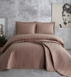 Стьобане покривало Zeron ZIKZAK KAHVE p_s_k_18054 фото