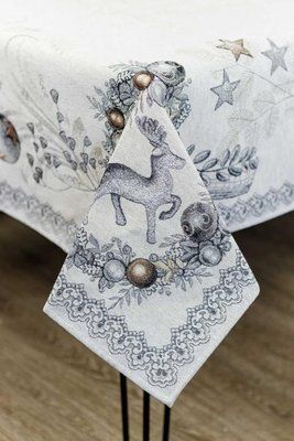 Скатерть на стол гобеленовая SILVER STAR provence_031277 фото