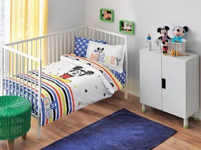 Комплект постільної білизни в ліжечко TAC Mickey Sketch Baby tac_60102877 фото