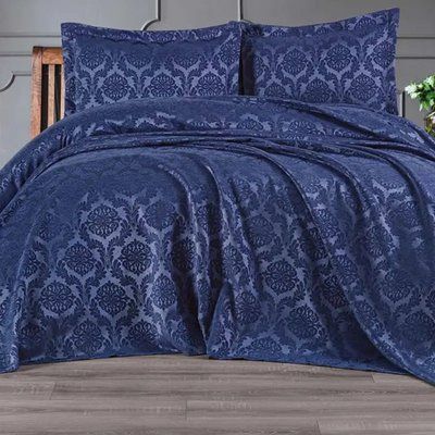 Покрывало жаккард EDANTE MELTEM INDIGO (170x240) 291574 EDa_291574 фото