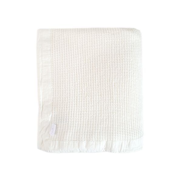 Покривало Lotus Home - Rius off white молочний 180x240 svt-2000022324410 фото