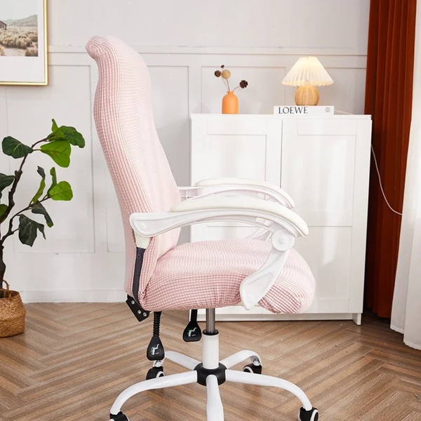 Чохол на комп'ютерне офісне крісло Diana Textile Yupartex 32827-Pink-L фото