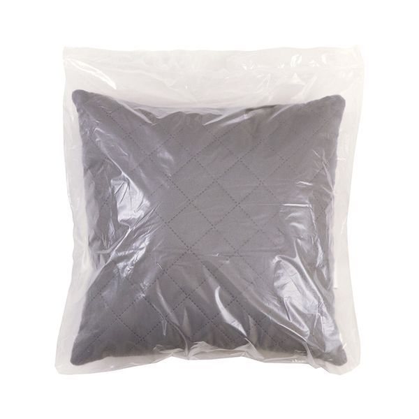 Декоративная подушка Graphite Ромб серая 311.52_graphite ромб фото