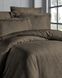 Комплект постільної білизни First Choice Jacquard Satin Amore JS-216-Amore-Brown-Євро фото 3