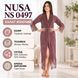 Халат женский Nusa ns 0497 gul kurusu posa018586-m фото 4
