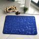 Килимок для ванної кімнати з ефектом пам'яті Homytex Камені, Синій, 40x60 см HT-580015 фото 5