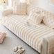 М'яка накидка для дивану хутряна Diana Textile 1 шт al-Ivory-160 фото 3
