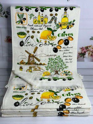 ANT полотенце Mame Olive yellow 40x60 12шт/уп Турция Sul-5736 фото