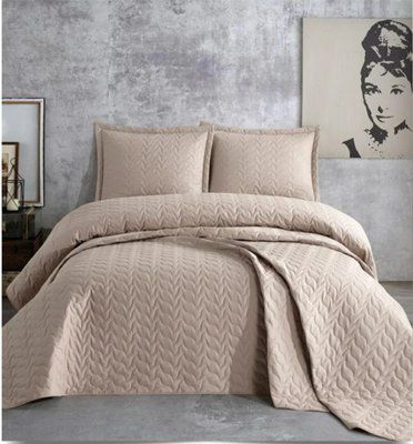 Стьобане покривало Zeron ZIKZAK ACIK CRI p_s_k_18053 фото