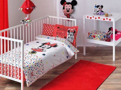 Комплект постільної білизни в ліжечко TAC Minnie Sketch Baby tac_60102878 фото