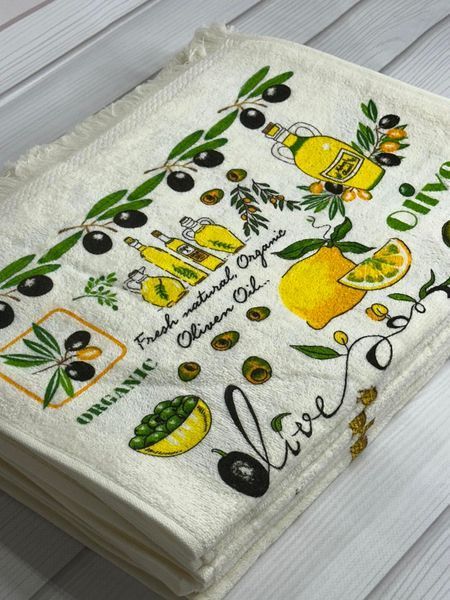 ANT полотенце Mame Olive yellow 40x60 12шт/уп Турция Sul-5736 фото